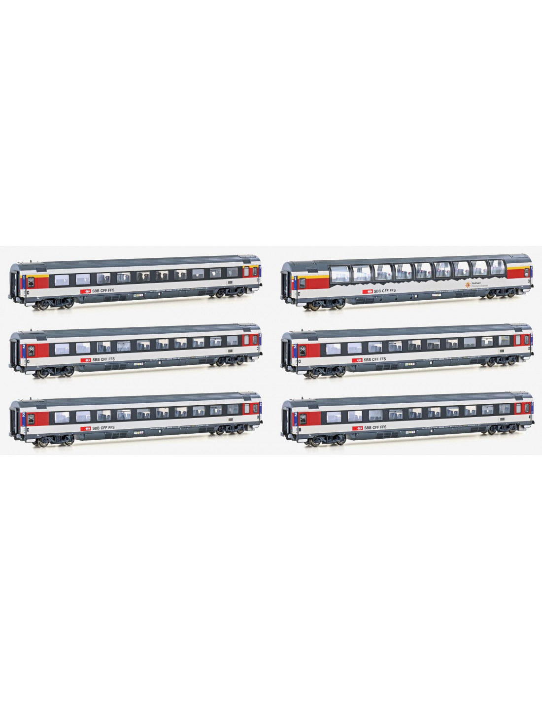 Set SBB Hamburg-Zurich EC9 Ep VI HO
