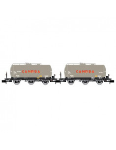 Vagones cisterna Campsa 3 ejes Ep III N
