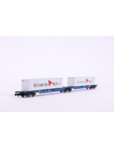 Vagon DB Sggnos 715 HAMBURG SUD Ep V N