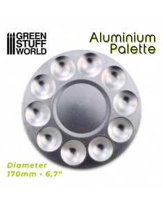 Paleta de Mezclas Redonda