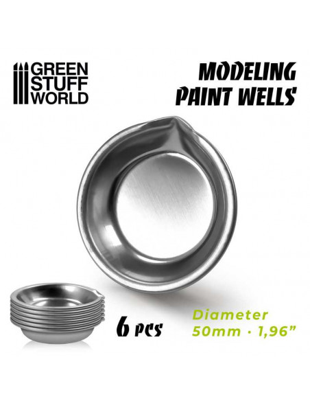 Modelling Paint Wells x6