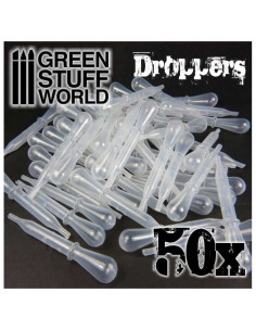 50x Droppers with Suction Bulb