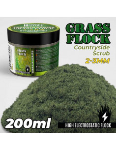 Cesped Electrostatico 2-3mm COUNTRYSIDE SCRUB 200ml
