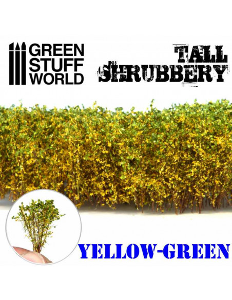 Tall Shrubbery Yellow Green