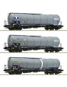 Vagones cisterna MILLET CHEMOil Zacns Ep VI HO