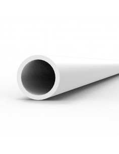 Hollow round polystyrene pipe
