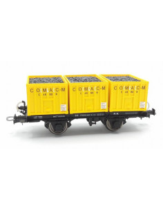 Vagon RENFE portacontenedores COMAC-CGC Ep IV HO