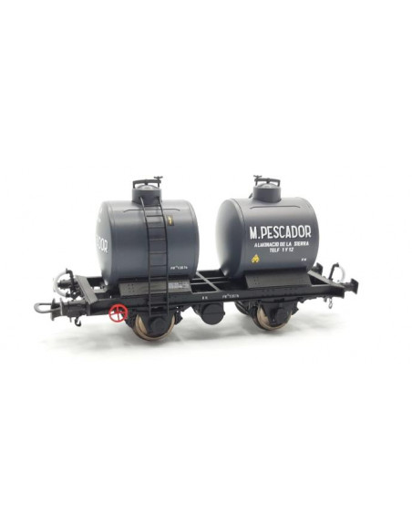 Vagon RENFE cisterna bicuba M.PESCADOR Ep IV HO