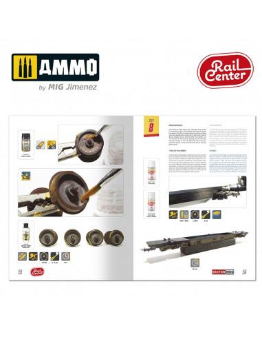 AMMO RAIL CENTER SOLUTION BOOK 03 How to Weather British Trains