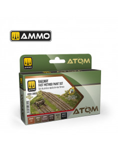 Railway Fast Method paint Set