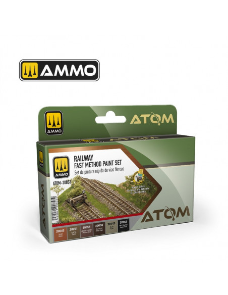 Railway Fast Method paint Set