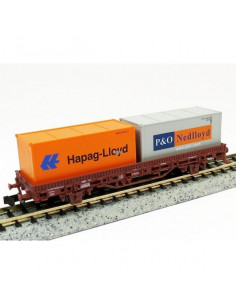 Vagon Renfe Ks portacontenedores Hapag Lloyd N