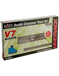 Unitrack double crossover track set N