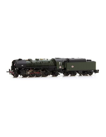 Locomotora de vapor SNCF 141R 1155 Ep III N