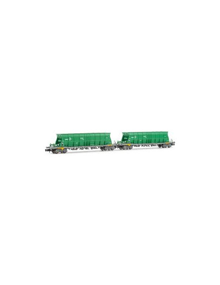 Pack tolvas Renfe Faoos para transporte de carbon Ep VI N