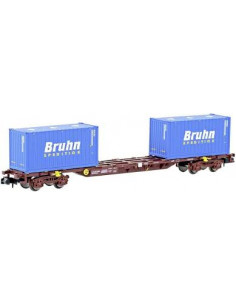 Vagon DB Cargo portacontenedores Sgmms N