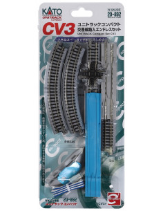 Conjunto de vias Unitrack CV3 Ovalo R183 con cruce N