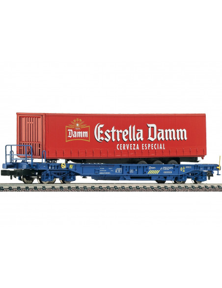 Renfe pocket wagon Estrella Damm beer Ep V N