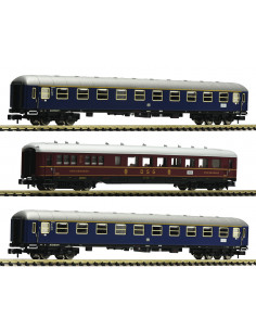 Set de tres vagones Rheinblitz DB Ep III N