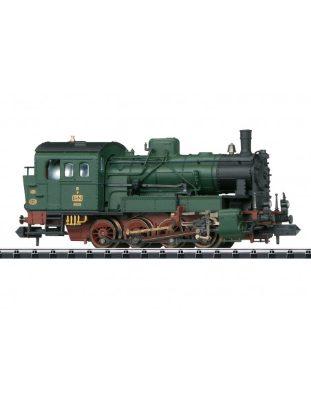 Locomotora de vapor KBAY R 4/4 0-8-0T Ep I DCC N