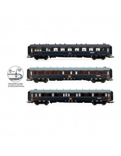 Passenger cars with light Sud-Expreso CIWL Ep III-IV HO