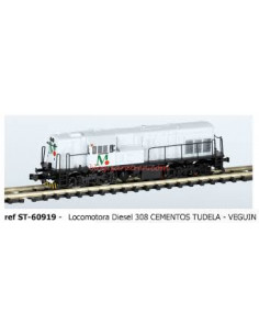 Diesel locomotive 308 Cementos Tudela Veguin Ep VI N