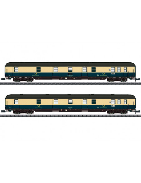 Set furgones DB German Federal Postal System Ep IV N