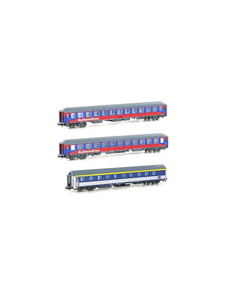 Set coches BTE tren turistico nocturno Ep VI N