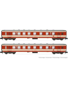 Set OBB 2 Coches de viajeros 2ª Schlieren JAFFA Ep IV-V N