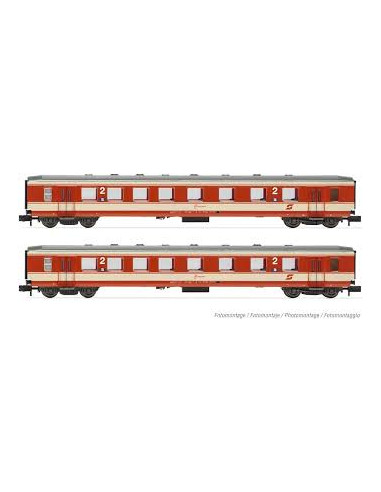 Set OBB 2 Coches de viajeros 2ª Schlieren JAFFA Ep IV-V N
