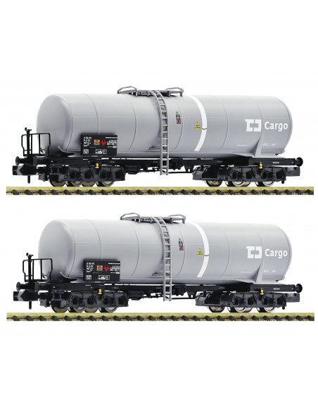 2 piece set Tank wagons CD Cargo Ep VI N