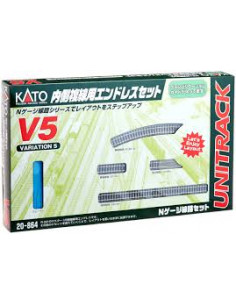 Set Unitrack vias ovalo V5 N