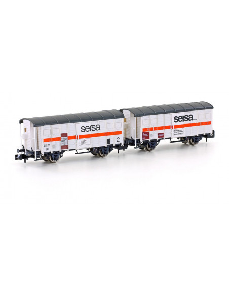 Set of 2 railway construction wagons K3 SERSA Ep V N