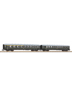 Set of 1st/2nd DR class skirted express coaches + 2nd class Ep III N