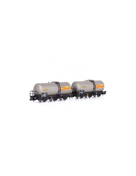 Tank wagons Shell SNCF Uh tres ejes Ep IV N