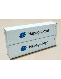 Set 2 Contenedores Hapag-Lloyd frigorificos 40 Ft N