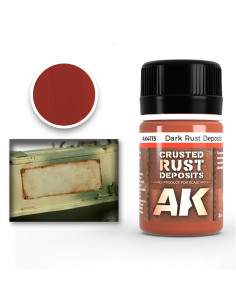 DARK RUST DEPOSITS