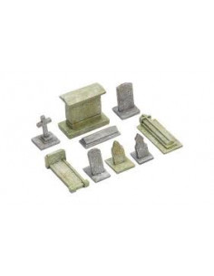 Lapidas de cementerio N