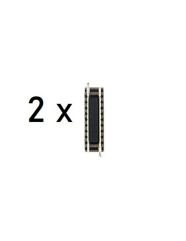 2 Schaltgleis 55,5 mm N