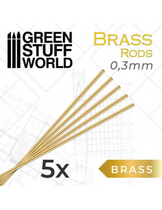 Pinning Brass Rods 0.3mm