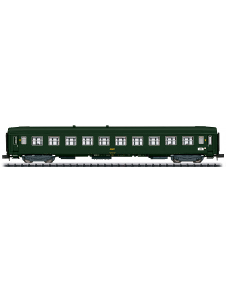 Passenger coach SNCF 2nd B10 Niza-Paris Ep IV N