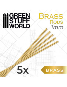 Pinning Brass Rods 1mm