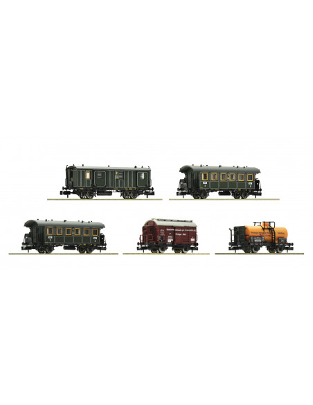Passenger and Freight Car Set K.Bay.Sts.B Ep I N