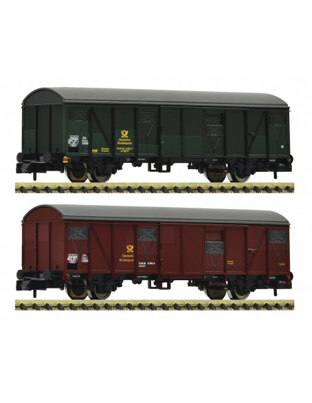 2 piece set postal goods wagons DBP Ep IV N