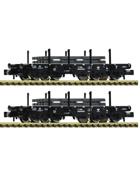 Vagones plataforma para cargas pesadas Ep III N