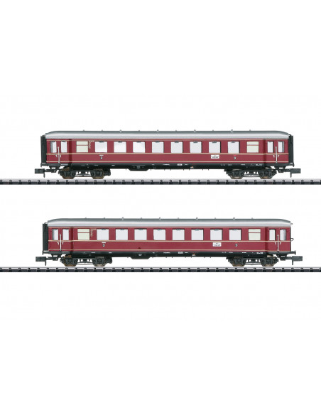 The Red Bamberg Passenger cars set Ep III N