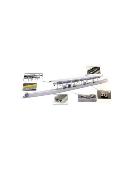 Urban platform for railwaystation N