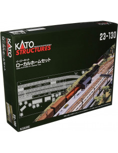 Rural platform for railwaystation N