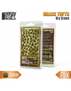 Matas Cesped Tufts 12 mm Verde Seco