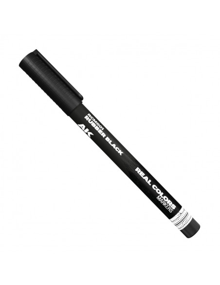 Rotulador acrilico color negro goma para modelismo